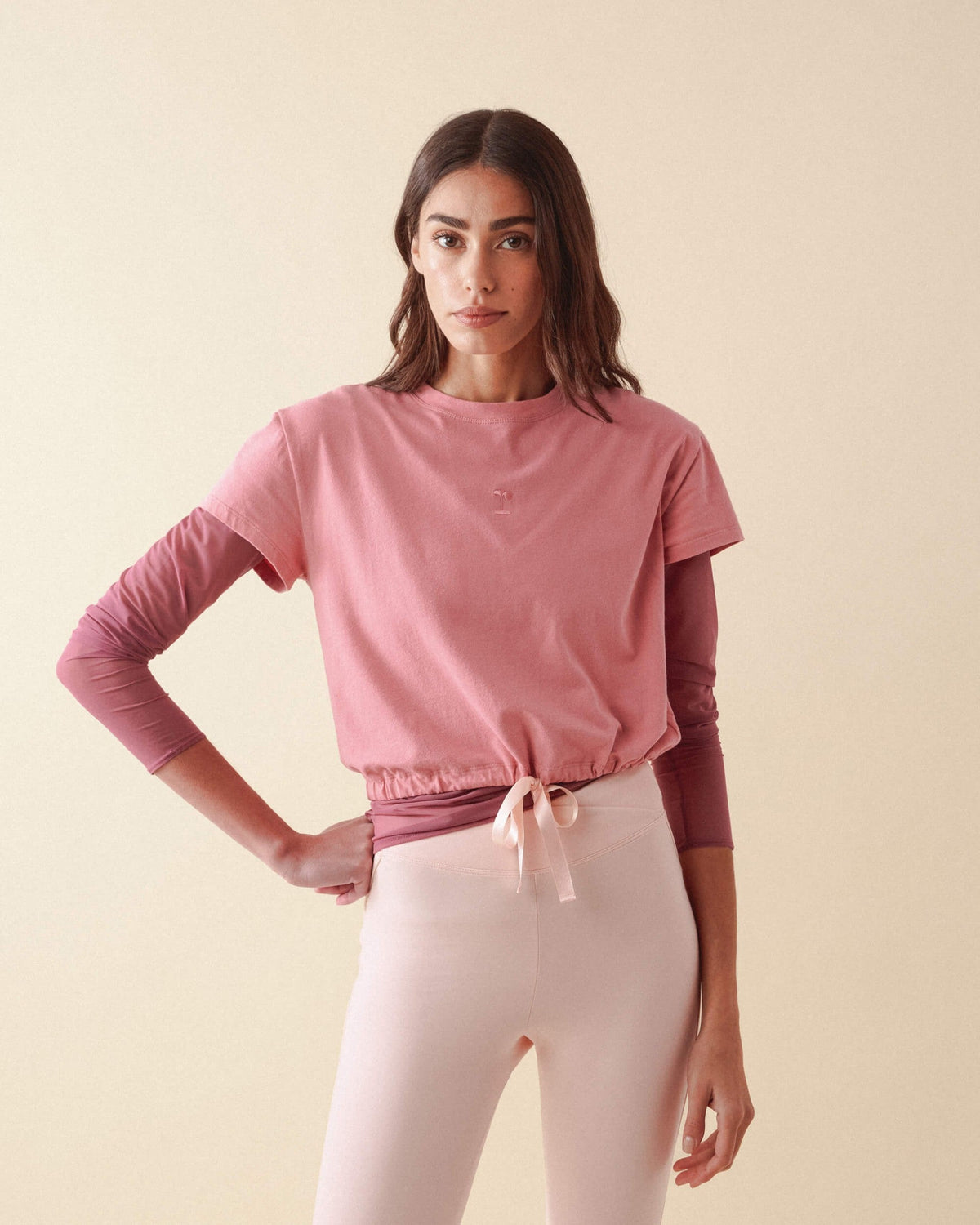 Tee court Satin signature