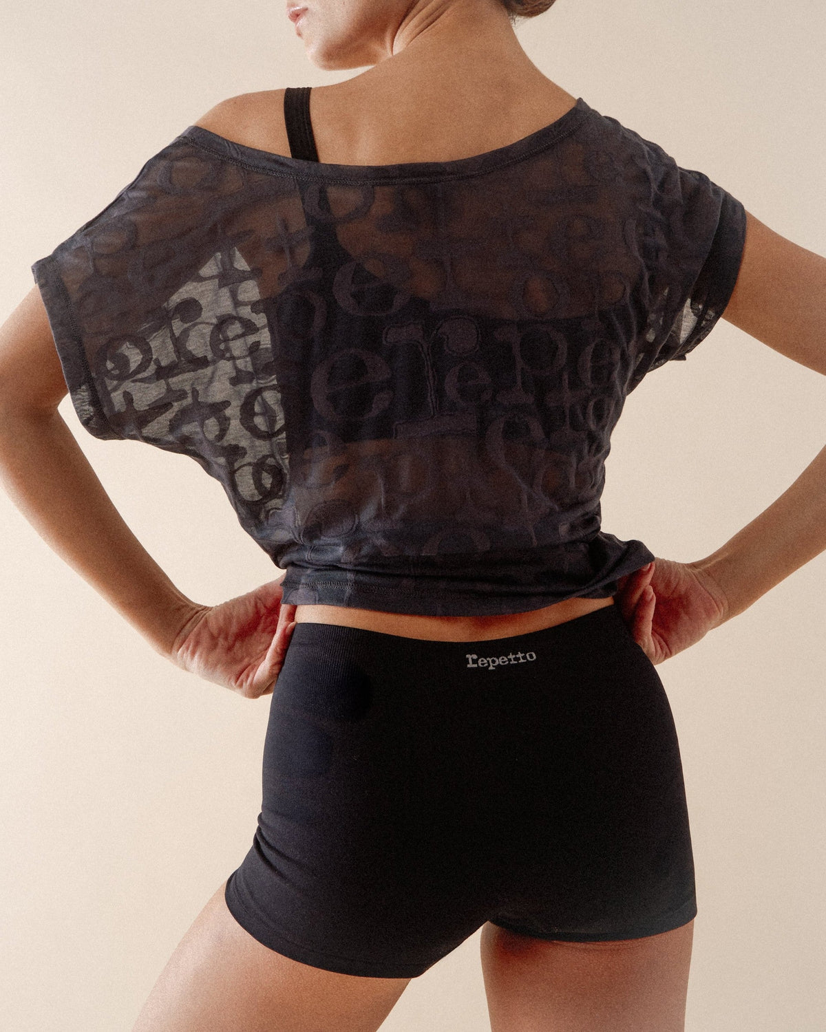 Tee transparence Repetto