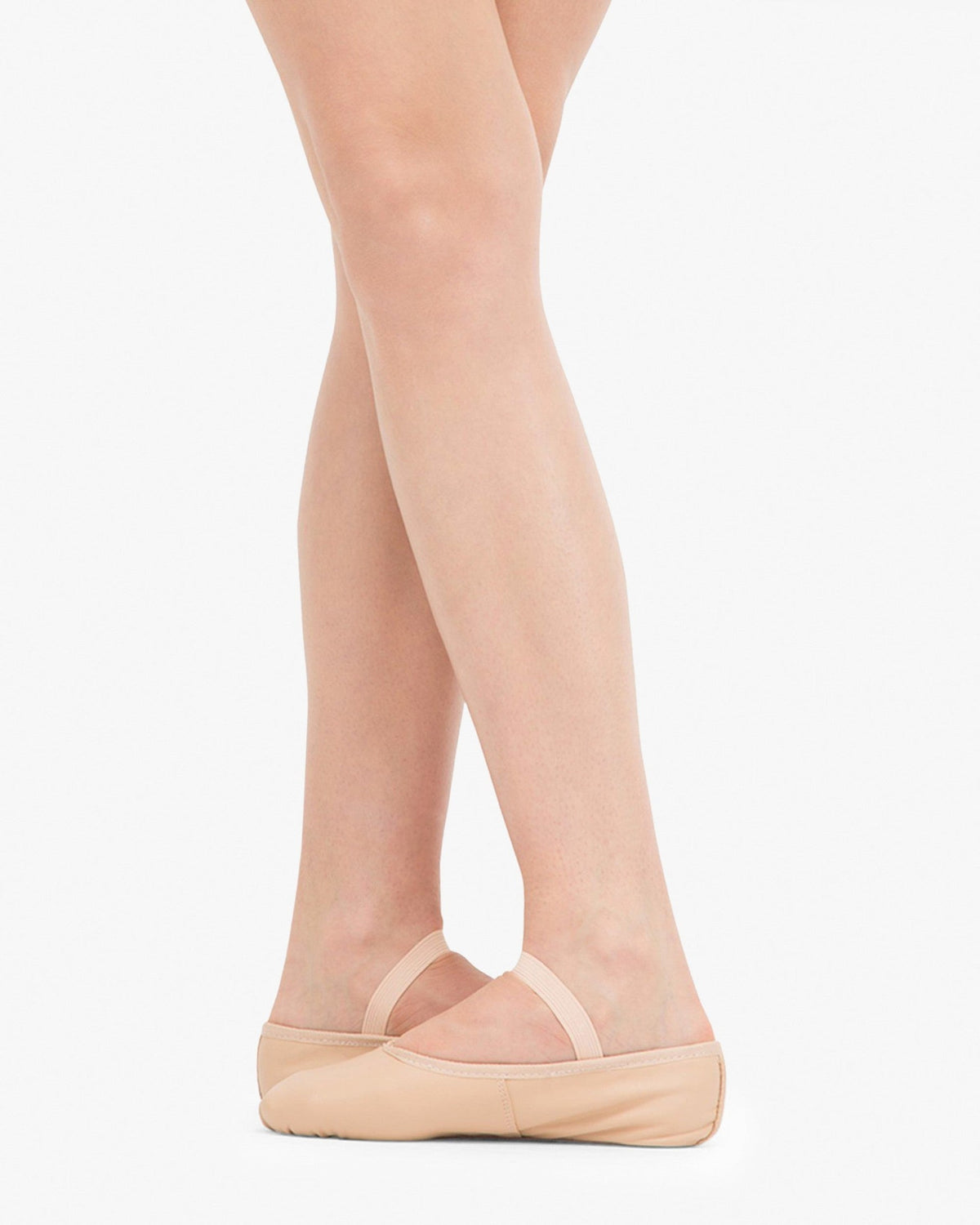 Demi-Pointes - semelle entière/ cuir