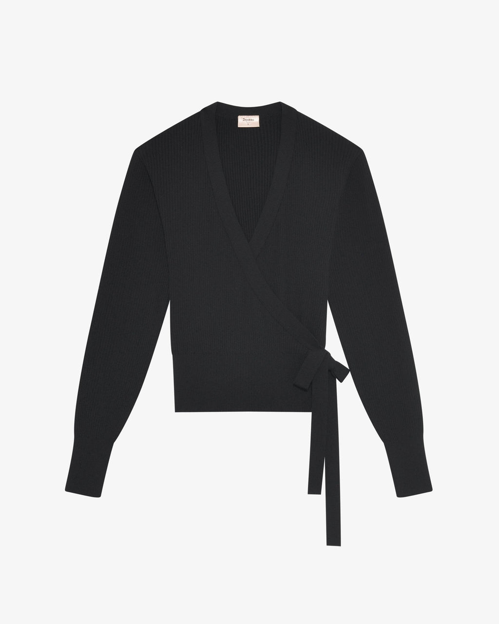 Cache-cœur maille côtelée
