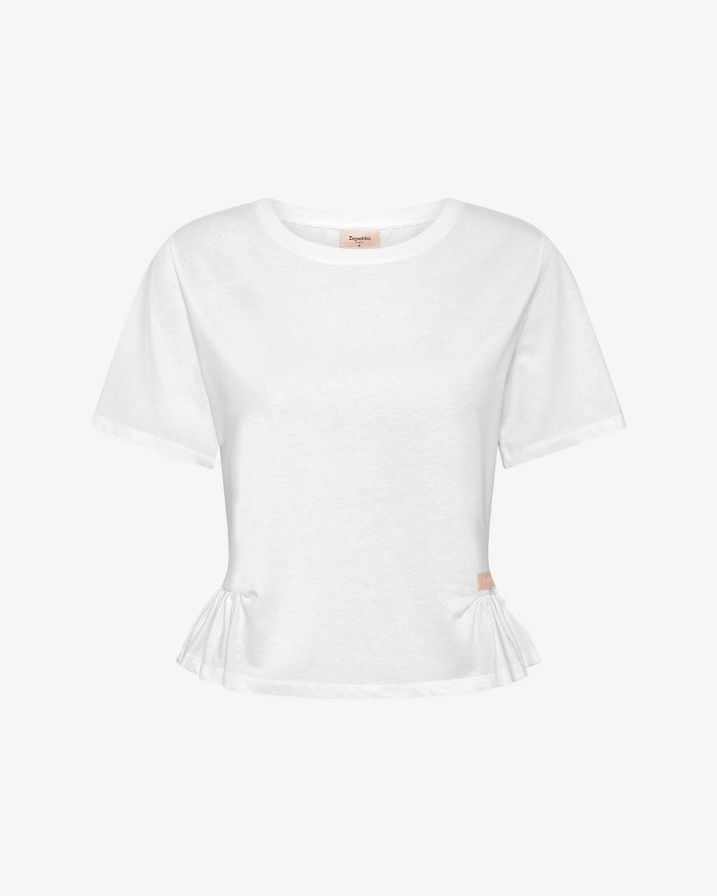 Tee détail froncé