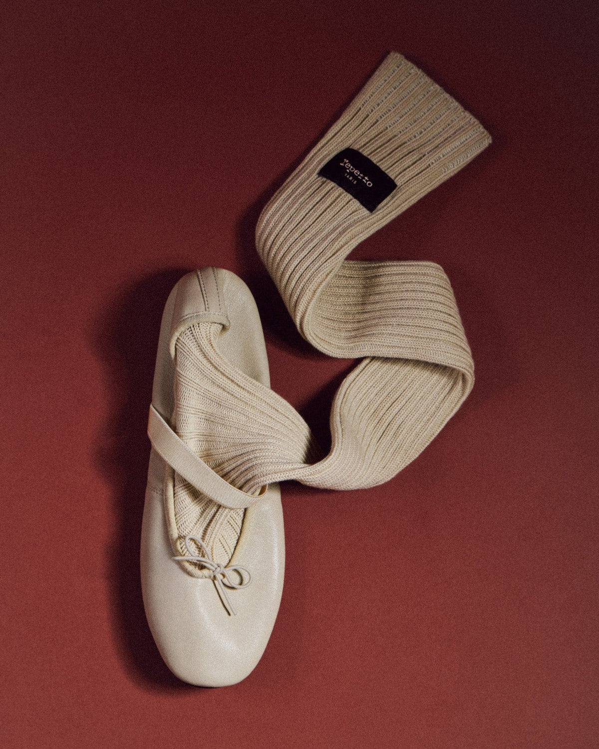 Ballerine à guêtre Ballet Warm