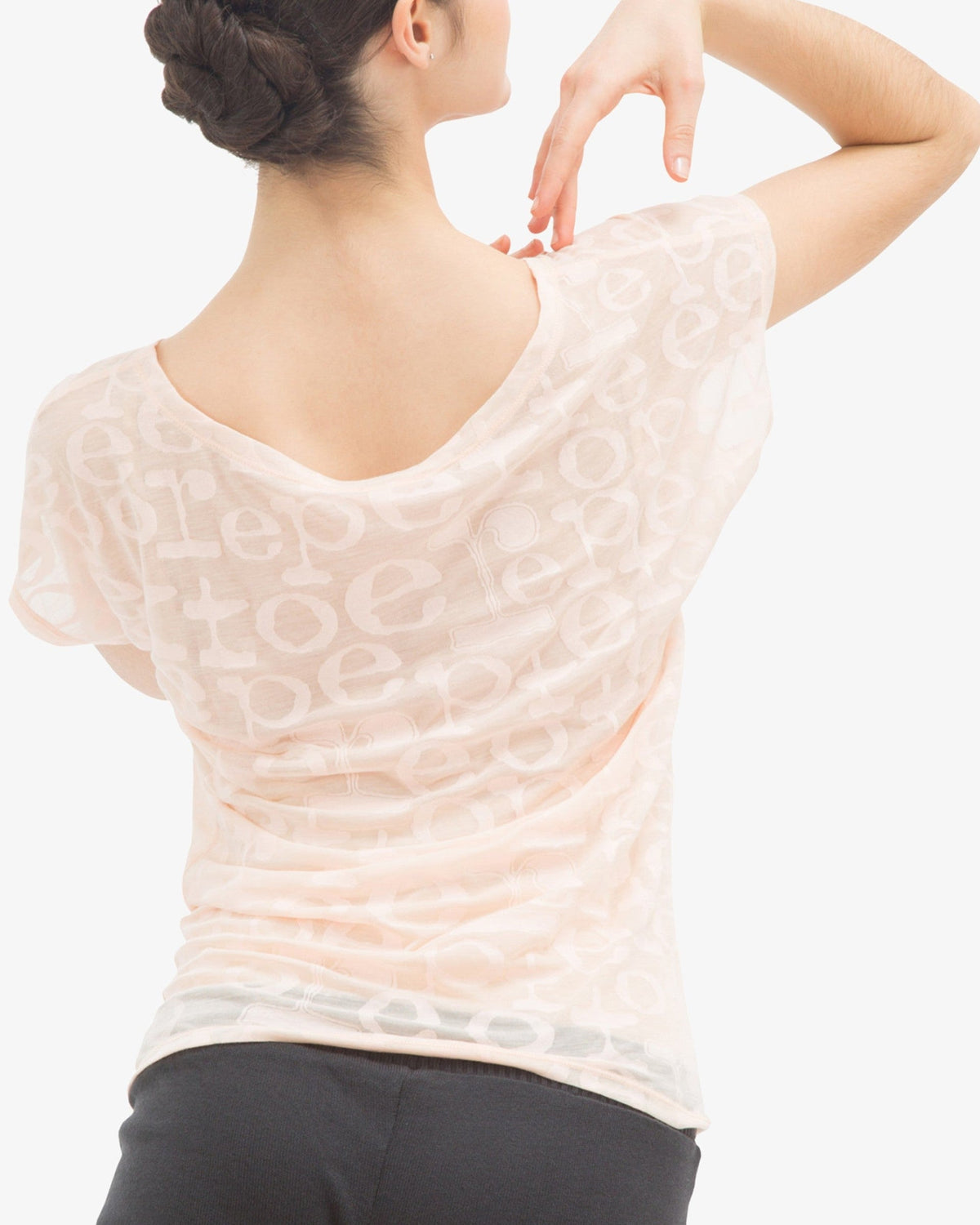 Tee transparence Repetto
