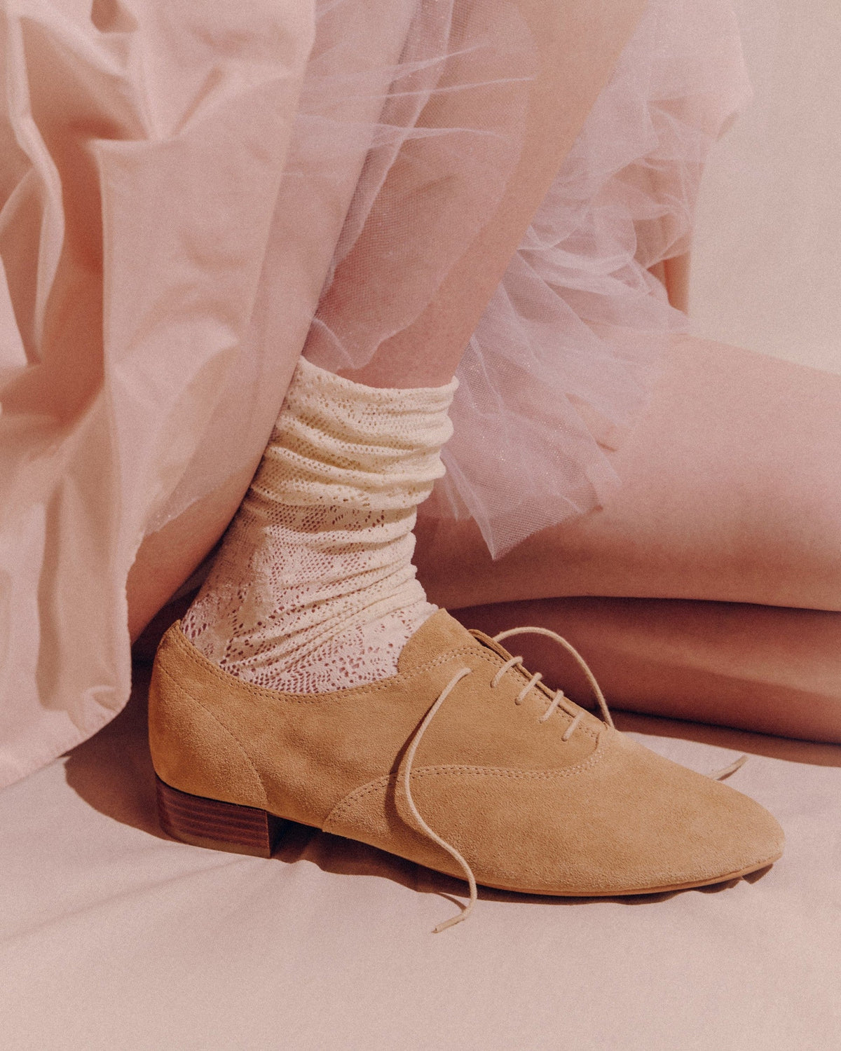 Derbies souple Zizi - semelle gomme