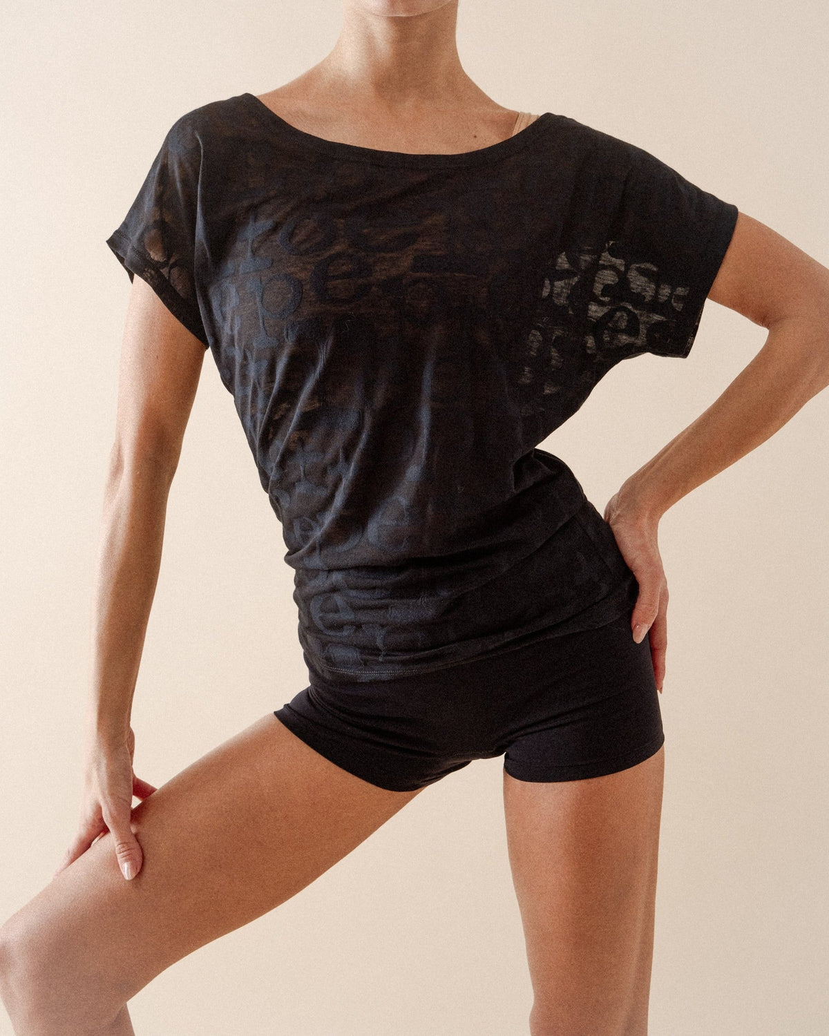 Tee transparence Repetto