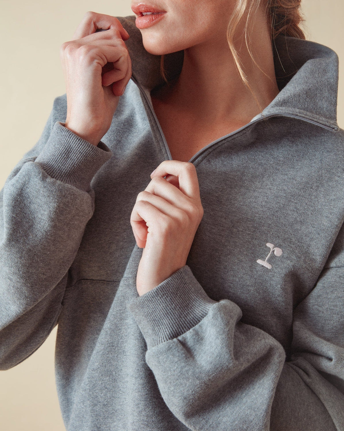 Sweat demi-zip Essentiels Repetto