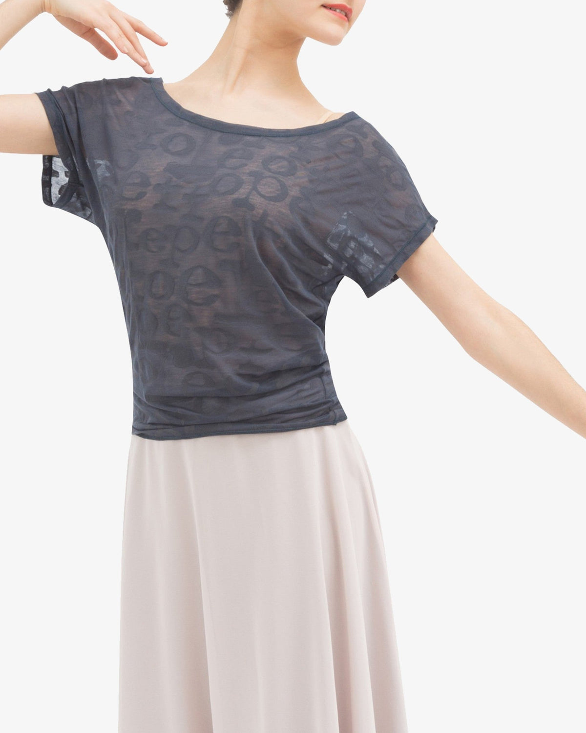 Tee transparence Repetto