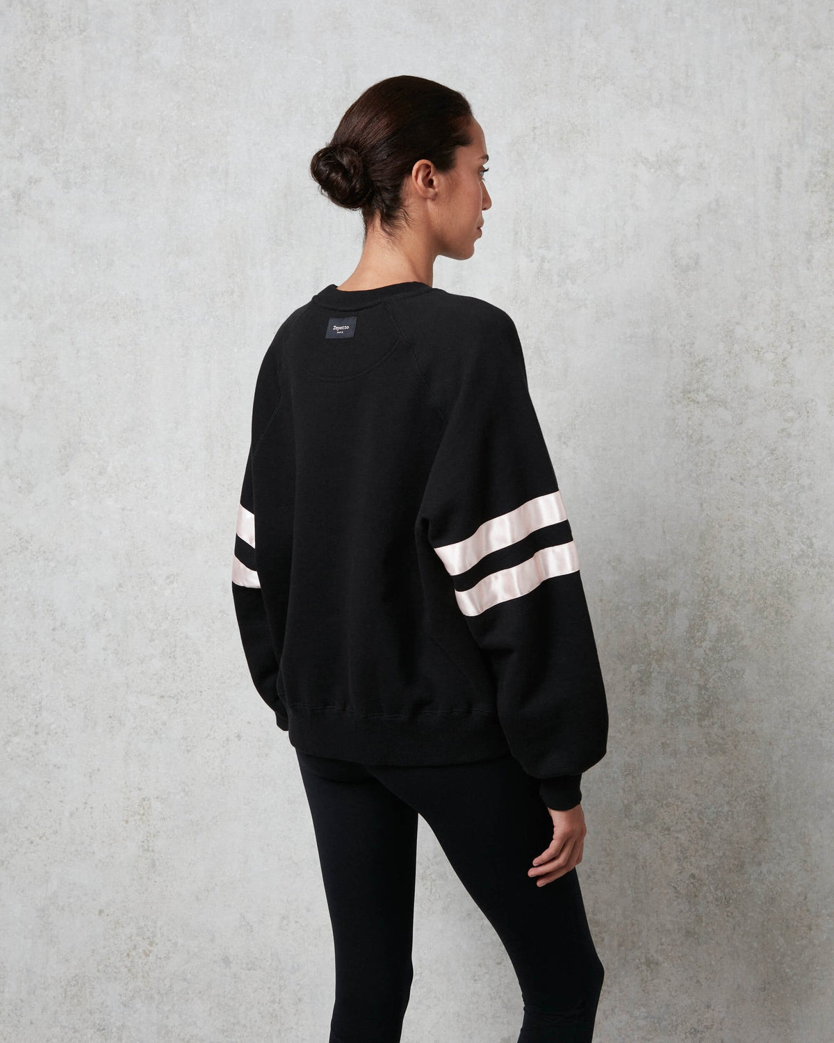 Sweat oversize Satin signature