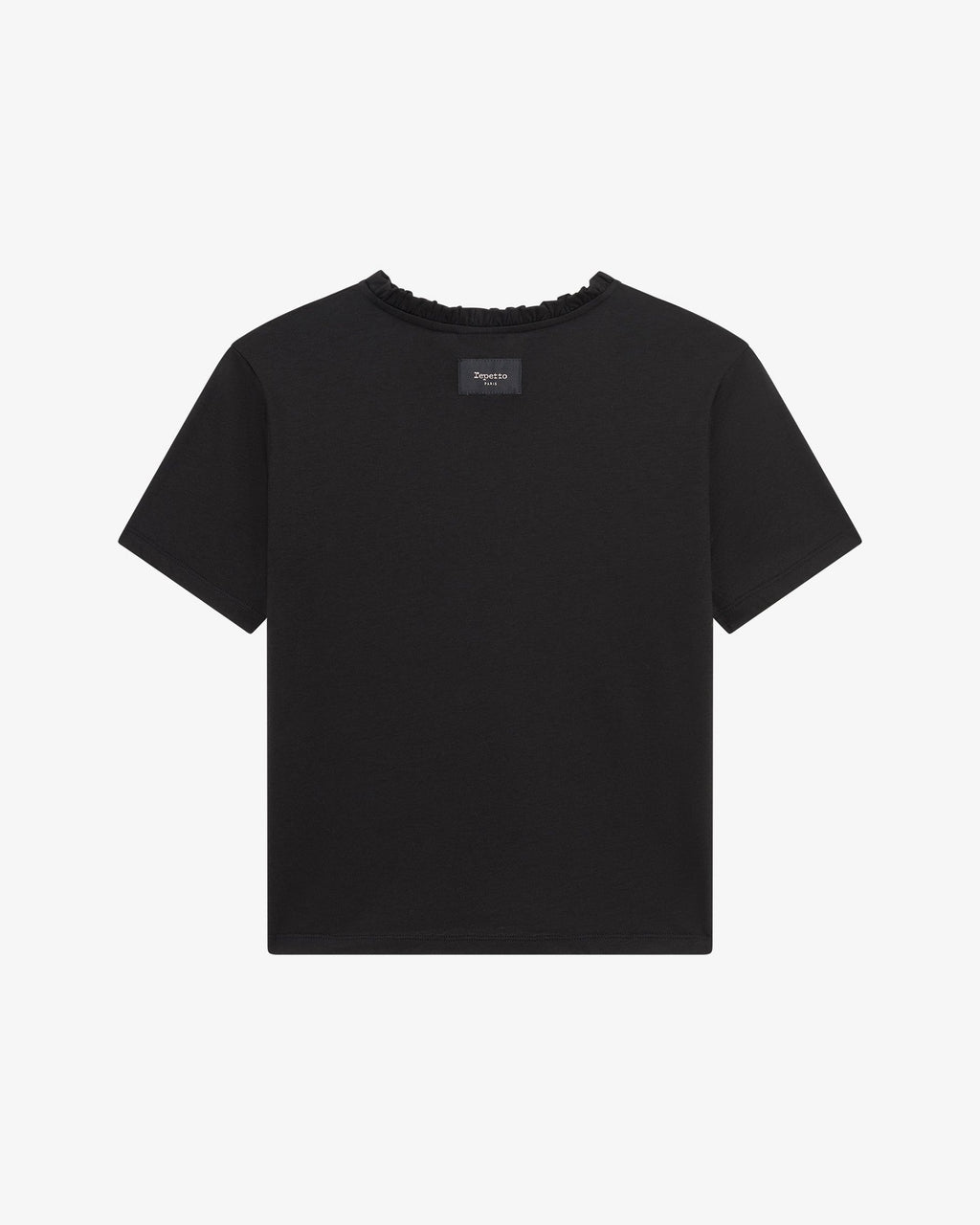 Tee col volanté
