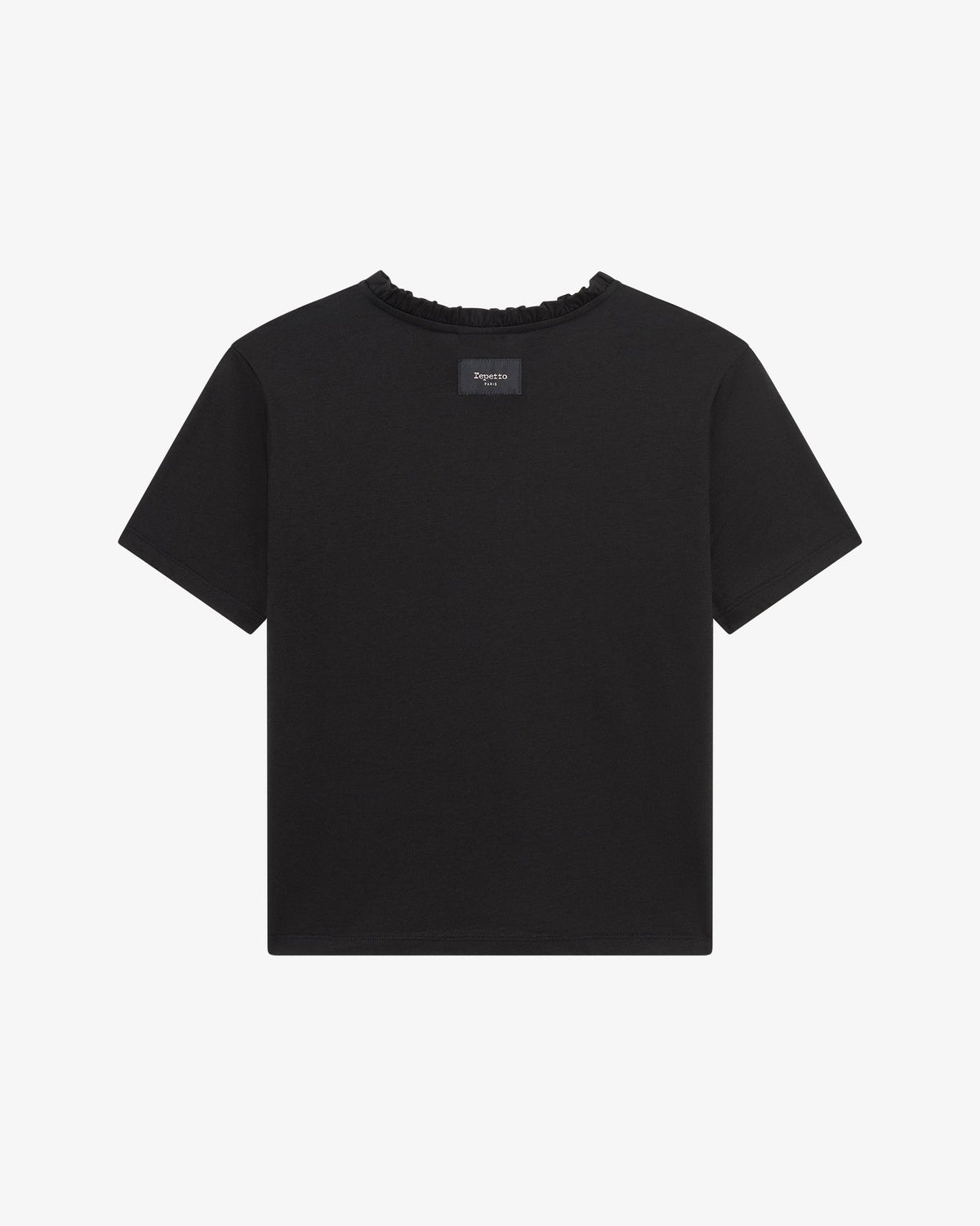 Tee col volanté