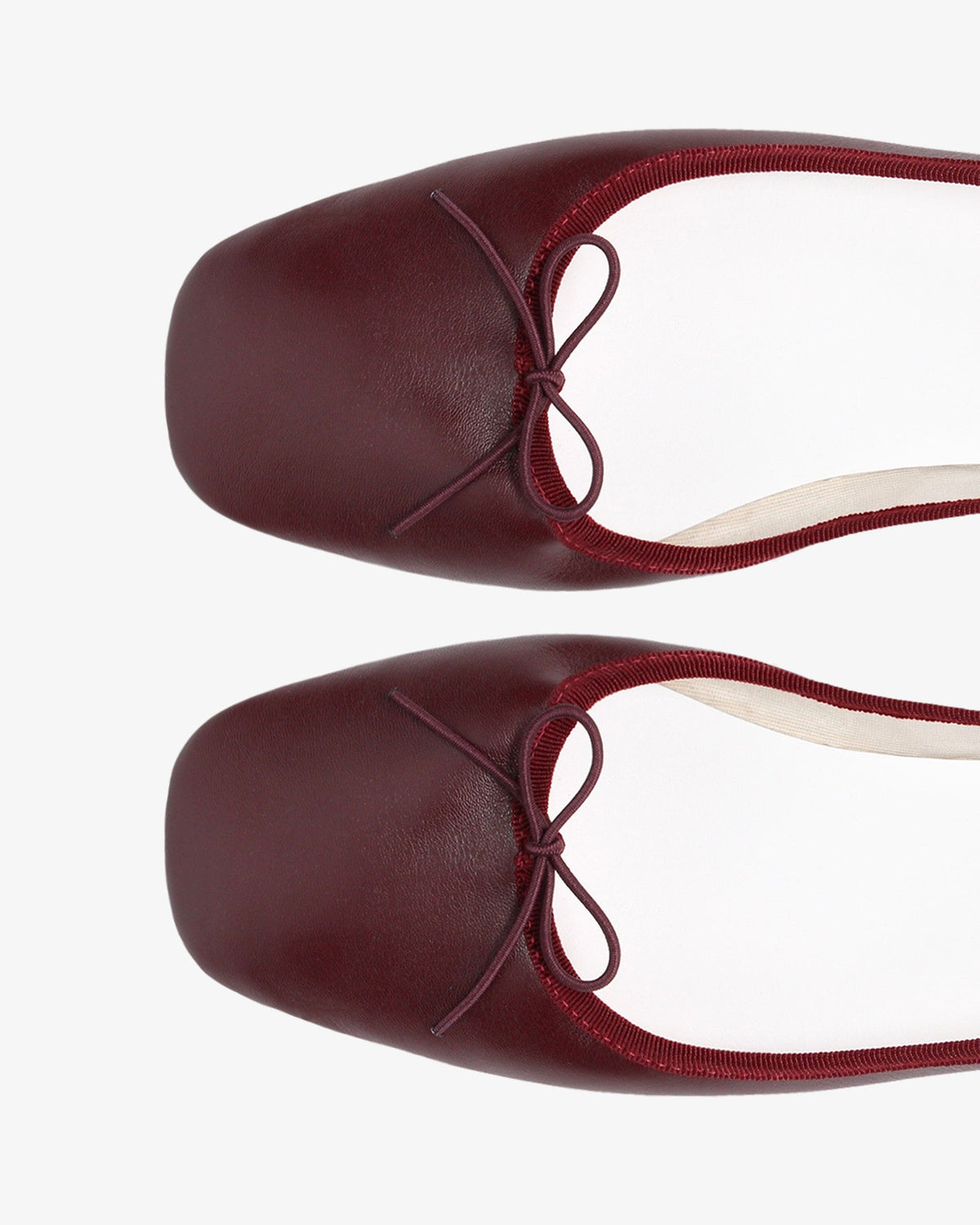 Ballerines Garance - bout carré - semelle gomme